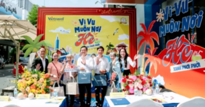 Vietravel tung tour hè 2026 đa dạng, ưu đãi hấp dẫn cho du khách