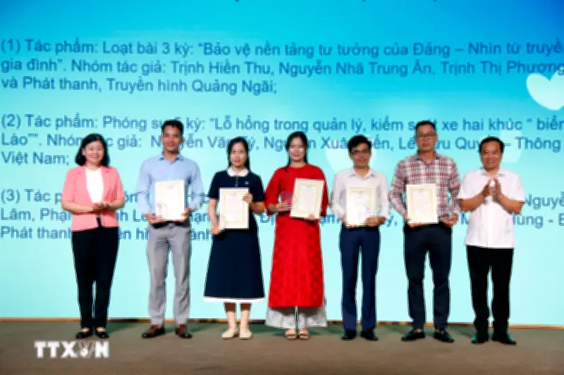 Vinh danh tác phẩm báo chí xuất sắc khu vực Tây Nguyên và Duyên hải miền Trung