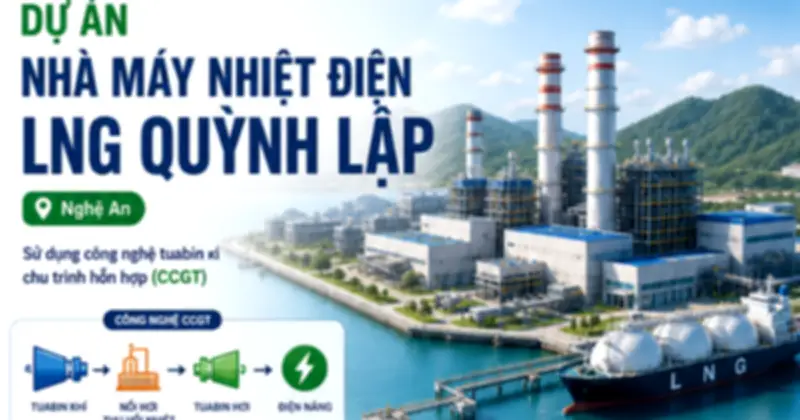 Việt Nam khởi công nhà máy điện LNG gần 60.000 tỉ đồng tại Nghệ An
