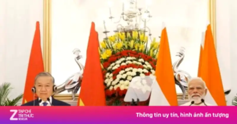 Việt Nam - Ấn Độ nâng cấp quan hệ lên Đối tác Chiến lược Toàn diện Tăng cường