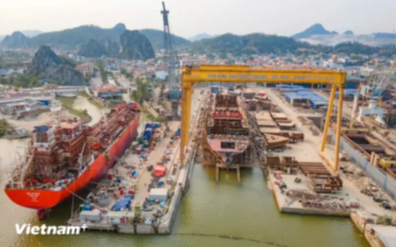 Việt Nam đứng thứ 7 thế giới về đóng tàu nhưng chiếm chưa tới 1% thị phần