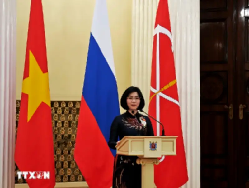 Việt Nam - Nga: Đưa hợp tác Hà Nội và Saint Petersburg đi vào thực chất