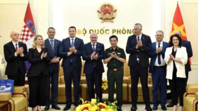 Việt Nam và Croatia thúc đẩy hợp tác quốc phòng song phương