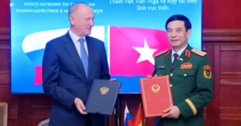 Việt Nam và Nga thúc đẩy hợp tác biển chiến lược