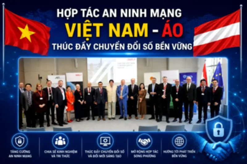 Việt Nam và Áo thúc đẩy hợp tác an ninh mạng chiến lược