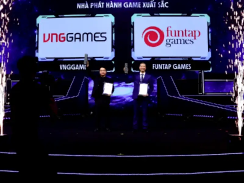 VNGGames lần thứ tư liên tiếp nhận giải Nhà phát hành game xuất sắc