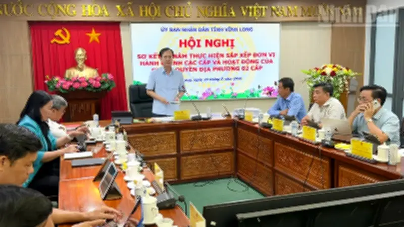 Vĩnh Long triển khai mô hình chính quyền địa phương 2 cấp từ 1/7/2025