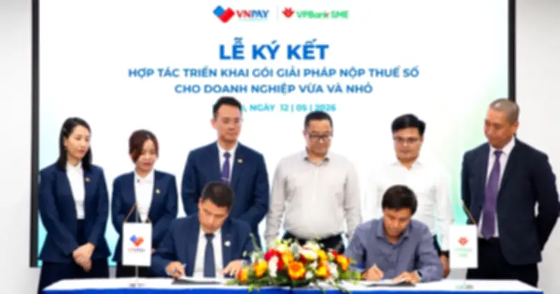 VPBank SME và VNPAY mở rộng giải pháp nộp thuế số cho doanh nghiệp