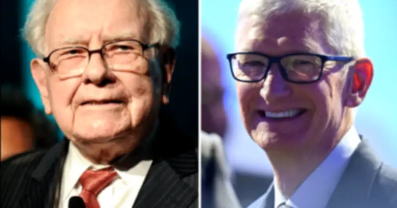 Warren Buffett tri ân Tim Cook: Apple giúp Berkshire lãi ròng 150 tỷ USD