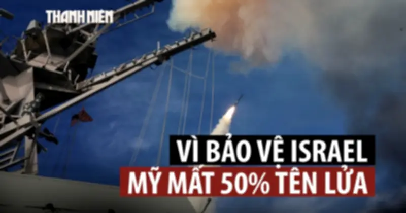 Washington lo ngại kho vũ khí Mỹ cạn kiệt sau xung đột Iran