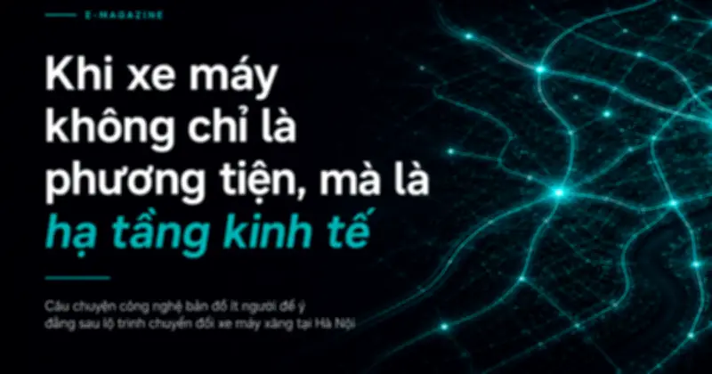 Xe máy không chỉ là phương tiện, mà là hạ tầng kinh tế tại Việt Nam