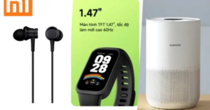 Xiaomi giảm giá mạnh loạt sản phẩm hot dịp sale 5/5, từ tai nghe đến máy lọc không khí