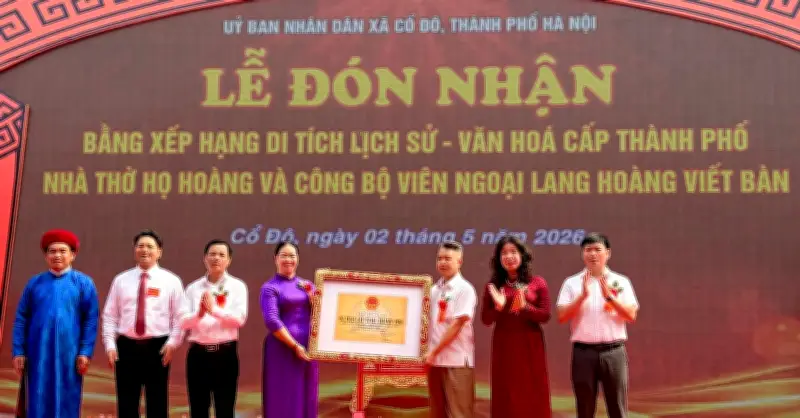 Xếp hạng di tích Nhà thờ họ Hoàng, công bố Viên ngoại làng Hoàng Việt Bản