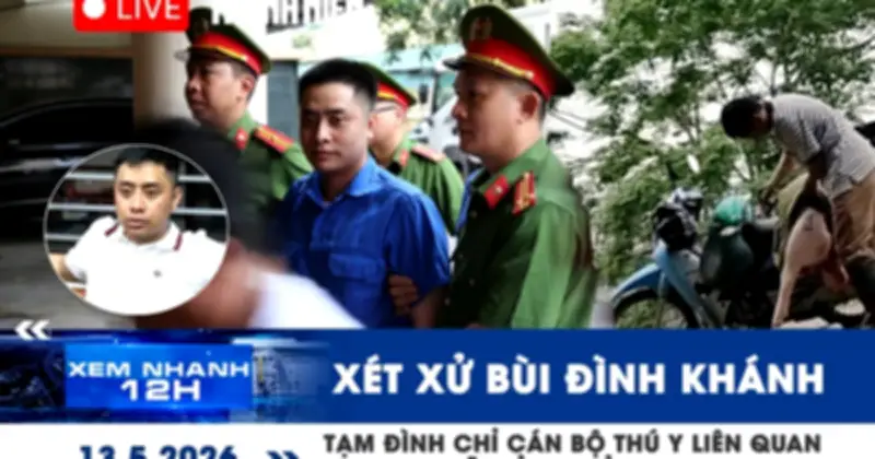 Xét xử Bùi Đình Khánh, tạm đình chỉ cán bộ thú y liên quan lỗ hổng kiểm dịch