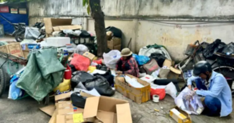 Đề xuất doanh nghiệp tái chế được kê khai và nộp thuế thay cho người thu gom phế liệu