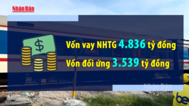 Đề xuất hơn 8.300 tỷ đồng xóa 18 điểm giao cắt đường sắt - đường bộ