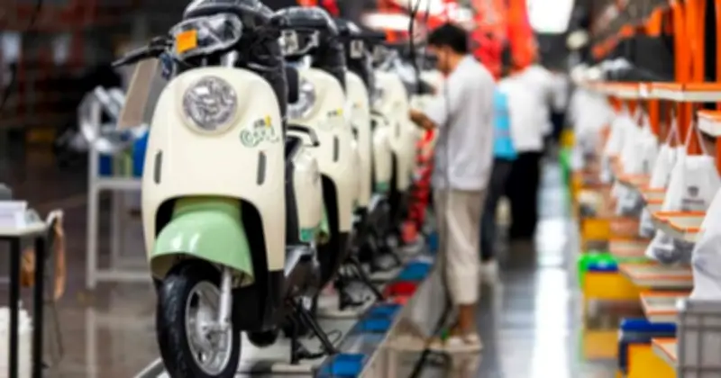 Xuất khẩu xe máy điện Trung Quốc sang Đông Nam Á tăng mạnh