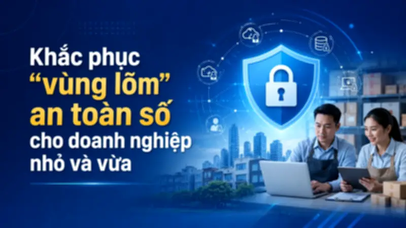 Xây dựng 'lá chắn số' bảo vệ doanh nghiệp nhỏ và vừa trong kỷ nguyên số