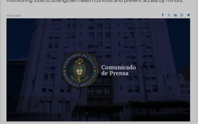 Argentina bãi bỏ lệnh cấm thuốc lá điện tử, chuyển sang quản lý chặt chẽ