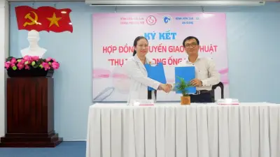 Bệnh viện Sản-Nhi An Giang nhận chuyển giao kỹ thuật IVF từ Bệnh viện Phụ sản Cần Thơ