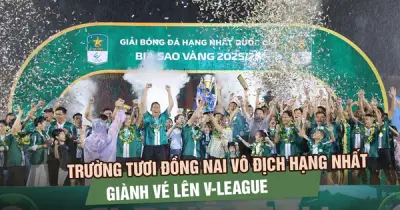 Công Phượng tỏa sáng, Trường Tươi Đồng Nai vô địch hạng Nhất