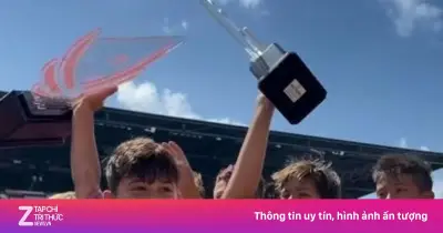 Con trai Messi tỏa sáng, giành cú đúp danh hiệu tại giải trẻ Dreams Cup