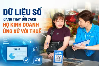 Dữ liệu số thay đổi cách quản lý hộ kinh doanh