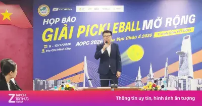 Giải vô địch pickleball châu Á 2026 trở lại TP.HCM với tổng thưởng 55.000 USD