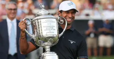 Golfer gốc Ấn Aaron Rai viết lịch sử PGA Championship sau hơn 1 thế kỷ