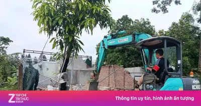 Hà Nội cưỡng chế hàng chục công trình vi phạm đất đai, trật tự xây dựng