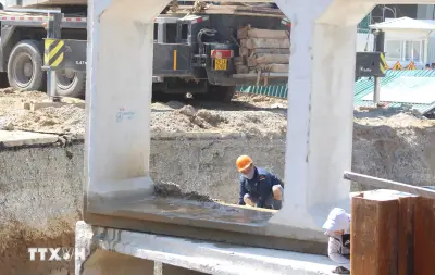 Hà Nội tăng tốc thi công ngày đêm để xóa các điểm ngập cục bộ