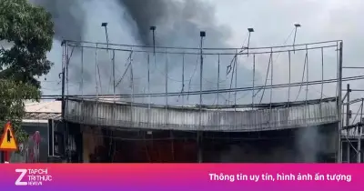 Hải Phòng: Cháy dãy cửa hàng kinh doanh, thiệt hại lớn về tài sản