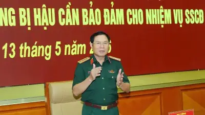 Đại tướng Nguyễn Tân Cương chủ trì hội nghị về sẵn sàng chiến đấu
