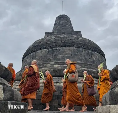 Indonesia phát hiện bảo tháp Phật giáo cổ niên đại từ thế kỷ 8