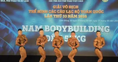 Khai mạc giải vô địch thể hình các CLB toàn quốc lần thứ 33 tại Lâm Đồng