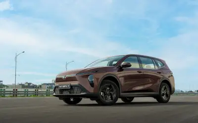 Không gian rộng thoáng, tiện nghi đa dạng trên VinFast VF MPV 7