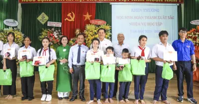 Lễ bế giảng xúc động tại Trung tâm Nuôi dạy trẻ khuyết tật Võ Hồng Sơn
