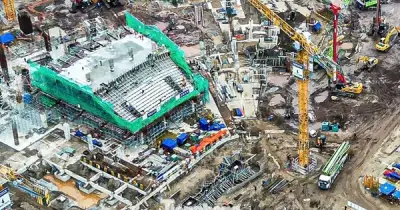 Lộ diện khán đài 135.000 chỗ sân vận động Hùng Vương lớn nhất thế giới
