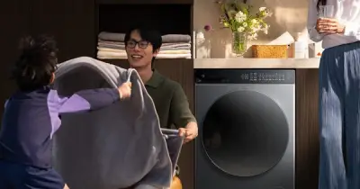 Máy giặt sấy Mijia mới của Xiaomi: Giặt 13 kg, giá 16 triệu đồng