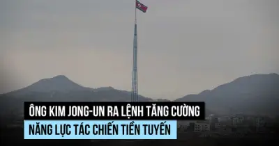 Ông Kim Jong-un ra lệnh tăng cường năng lực tác chiến tiền tuyến