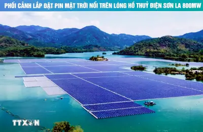 Đồng Thọ: Dự án điện mặt trời nổi trên lòng hồ thủy điện Sơn La