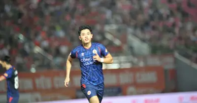 Đình Bắc tỏa sáng rực rỡ giúp CLB CAHN thăng hoa tại V-League