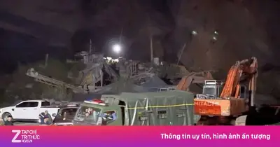 Sập mỏ đá ở Thanh Hóa: 1 người chết, 2 người mất tích