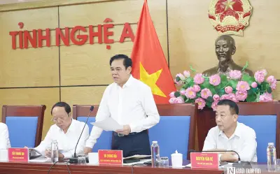 Tỉ lệ giải ngân vốn đầu tư công tại Nghệ An chỉ đạt 13,54%