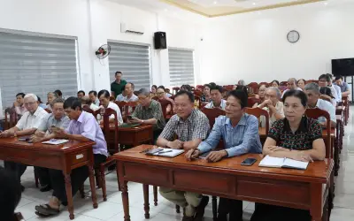 Tập huấn nâng cao năng lực hòa giải viên cơ sở tại phường Nghĩa Lộ