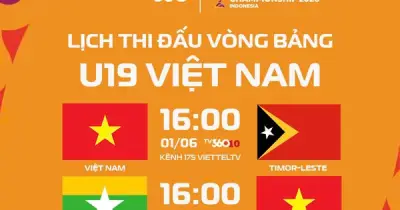 Trực tiếp và độc quyền U.19 Việt Nam trên TV360 tại giải Đông Nam Á