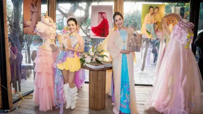 Triển lãm áo dài tại Văn Miếu: Hội tụ sáng tạo và di sản