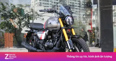 TVS Ronin 225 chính thức ra mắt Việt Nam, giá 73 triệu đồng