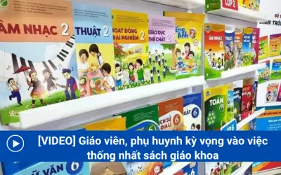 Video: Giáo viên, phụ huynh kỳ vọng vào việc thống nhất sách giáo khoa