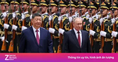 Video lễ đón chính thức Tổng thống Putin tại Bắc Kinh